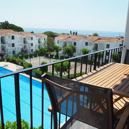 Apartamento en Calella de Palafrugell con vistas al mar, piscina y terraza Exterior foto